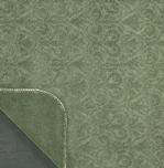 Denali Sage Fleur De Lis Microplush ® Blanket