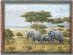 Heart of Africa Tapestry Throw