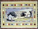 A Gift to Remember Neighbor Tapestry Throw