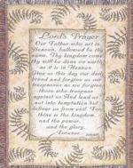 A Gift to Remember Lord's Prayer Tapestry Throw