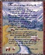 A Gift to Remember 23rd Psalm Tapestry Throw