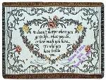 A Gift to Remember Anniversary Tapestry Throw