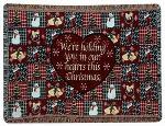 A Gift to Remember Christmas Tapestry Throw