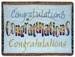 A Gift to Remember Congratulations Tapestry Throw