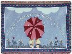 A Gift to Remember Friends Shelter Tapestry Throw