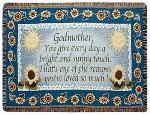 A Gift to Remember Godmother Tapestry Throw