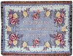 A Gift to Remember Grandma Tapestry Throw