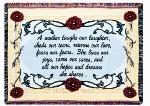 A Gift to Remember Mother Tapestry Throw
