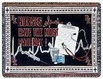 A Gift to Remember Nurses Tapestry Throw