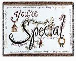 A Gift to Remember You're Special Tapestry Throw