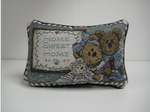 Boyds Bears and Friends Tapestry Word Pillow