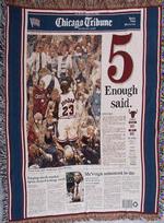 Michael Jordan 23 Tapestry Throw