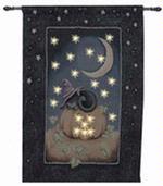  SALE Spooky Friends Lighted Tapestry Wall Hanging