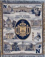 US Navy Military Personalized Photo Tapestry Throw
