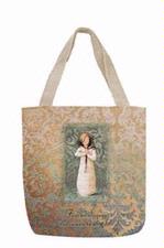 Willow Tree Angel of Friendship Tapestry Tote Bags