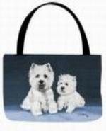 Pedigree West Highland Terrier Tapestry Tote Bag Retired Item