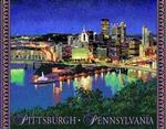 Pittsburgh, PA Skyline Tapestry Wallhanging 
