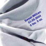 Baby Fleece Blanket - Baby Blue