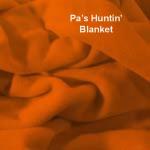 Fleece Blanket - Orange