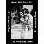 Happy Valentine's Day Border Photo Throw ™