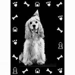 Dog Bone Border Photo Throw ™