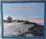 SALE To Everything There is a Season Tapestry Throw