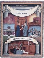 Attorney Tapestry Throw