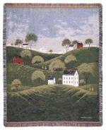 Rolling Hills Tapestry Throw