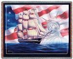 U.S.S. Constitution Tapestry Throw
