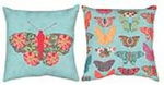  Butterfly Kaleidoscope, CLIMAWEAVE Pillows