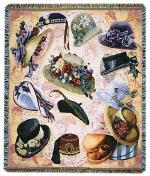 Hats Off Tapestry Blanket