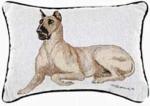 Pedigree Great Dane Tapestry Throw Pillow