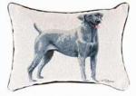 Pedigree Weimaraner Tapestry Throw Pillow
