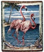 Pretty In Pink Tapestry Throw