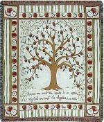 Seeds In An Apple Tapestry Throw
