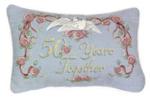 50th Anniversary Pillow Talk Tapestry Pillow