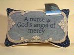 A Nurse Pillow Talk Tapestry Pillow