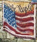 We The People Tapestry Throw