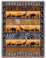 In The Wild Throw Blanket