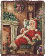 Santa Claus Tapestry Throws