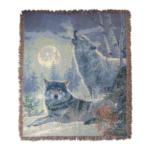 Wildlife Wolf Tapestry Throws