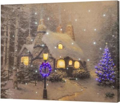 Cindy S Throws Fiber Optic Tapestry Wallhangings Light Up The Christmas Season Fiber Optic Wall Hangings Would Make A Unique Gift Cindy S Throws