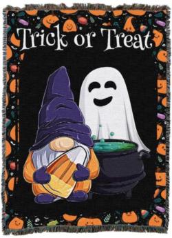 Trick or Treat Tapestry Throw