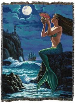 Mermaid Call of the Night Throw