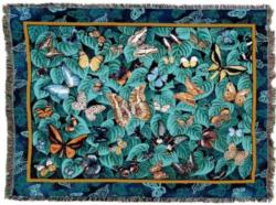 Butterfly Dance Tapestry Throw