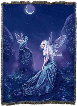 Fairy - Luminescent Fairy  Woven Blanket