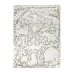 Burlap Woodland Tapestry Throw