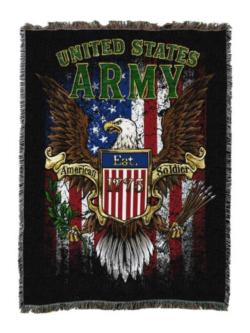 Army Strong Blanket