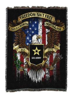 Army - Freedom Price Blanket
