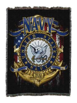 Navy Strong Blanket